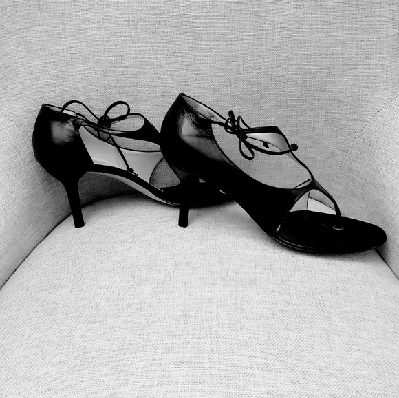 Lindsay Perry Leather Heels - Picture 1 of 6